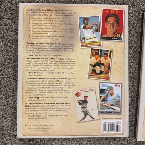 Baseball Memorabilia Book Collection, set of 4 - Picture 10 of 10